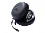 Headphone protective organizer with embossed logo