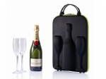 EVA hard shell champagne tote carrier bag koozies