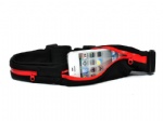 Super Light Weight Sports Running Waist Pouch Bag Pocket Belt with two pockets for store Smartphone/Keys/Wallet