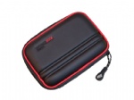 Hard disk bag holder protector for Mobile Edge Compression Molded EVA black/red