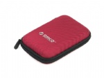 ORICO portable hard drive carrying case zipper design Interior elastic strap