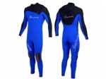 3mm summer wetsuit for men chest zipper